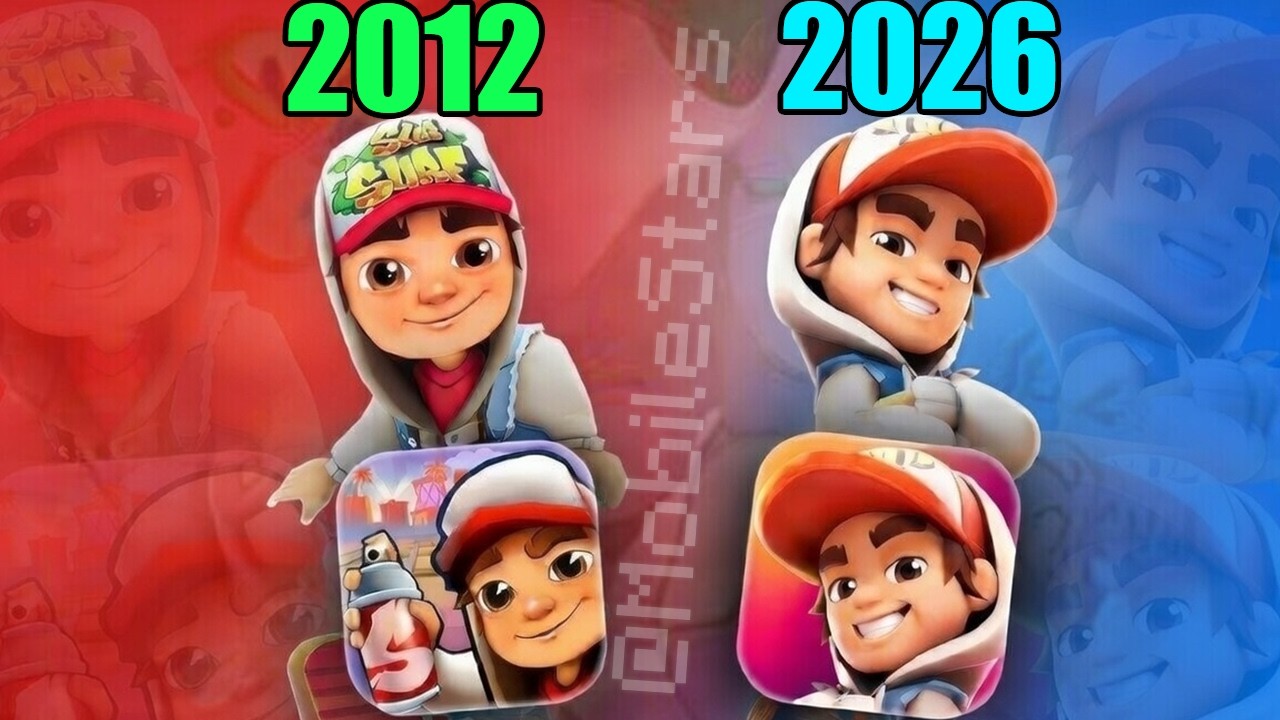 Subway Surfers Evolution 2012–2026 All Versions Compared All Trailers All Animations Best Cartoons