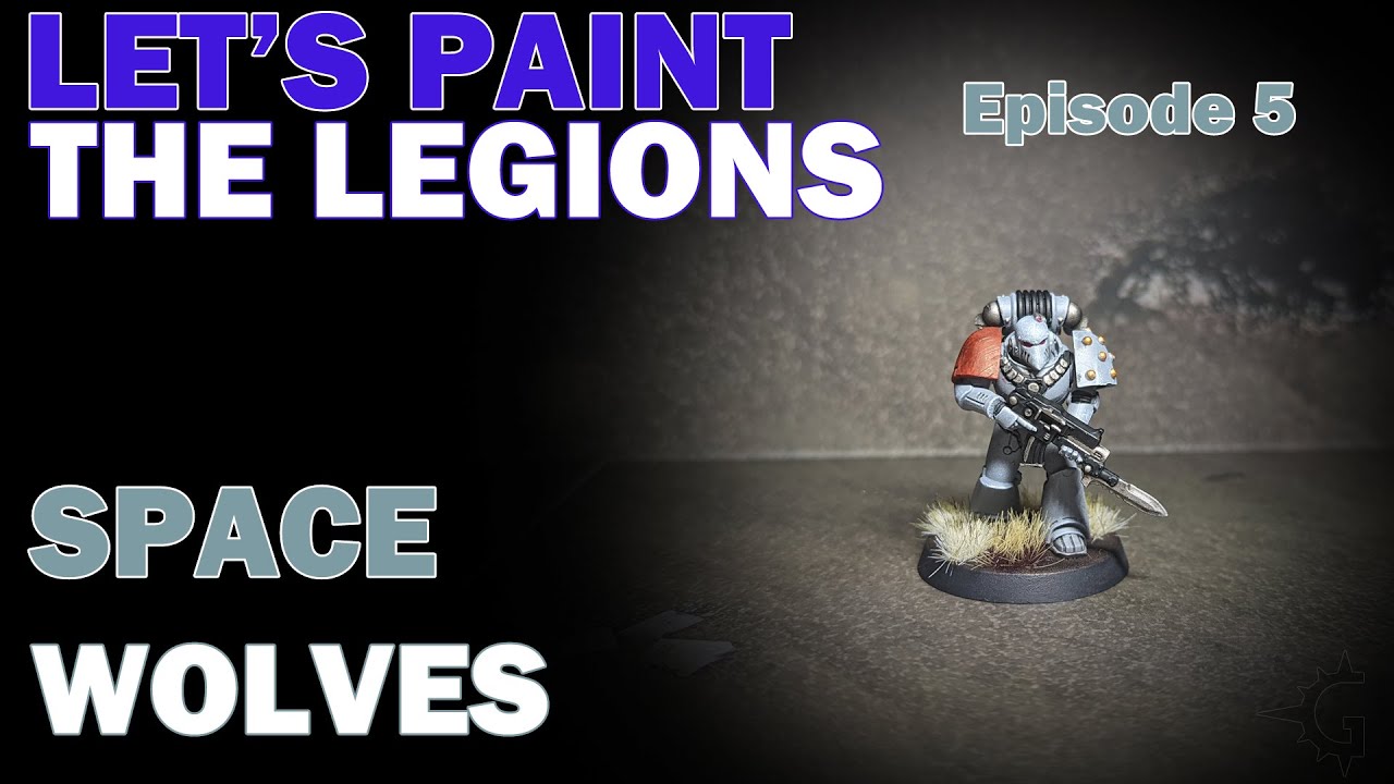 Painting the Legions of the Horus Heresy WITHOUT an Airbrush: Space Wolves