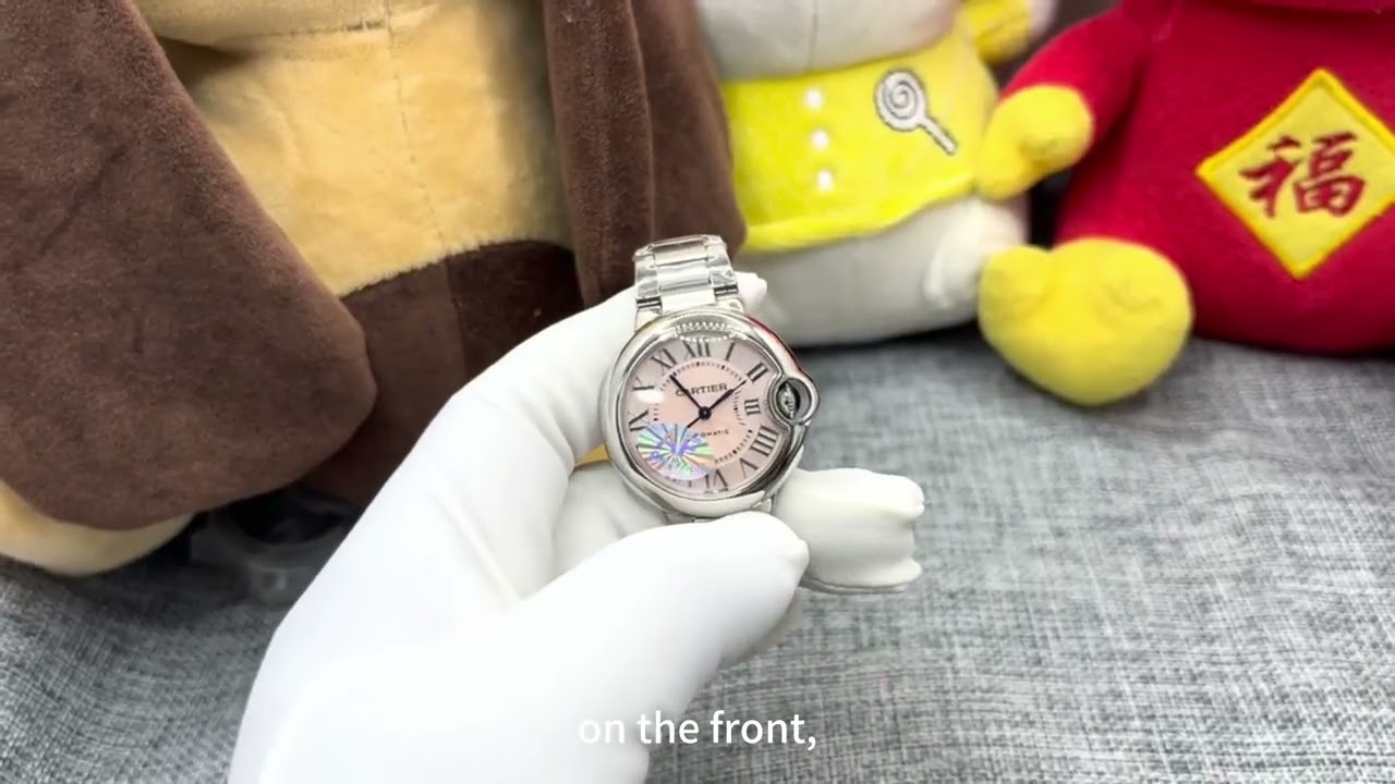 Cartier Ballon Bleu Pink Balloon Ladies' Watch #Cartier #CartierBallonBleu #CartierPinkBalloon #Ball