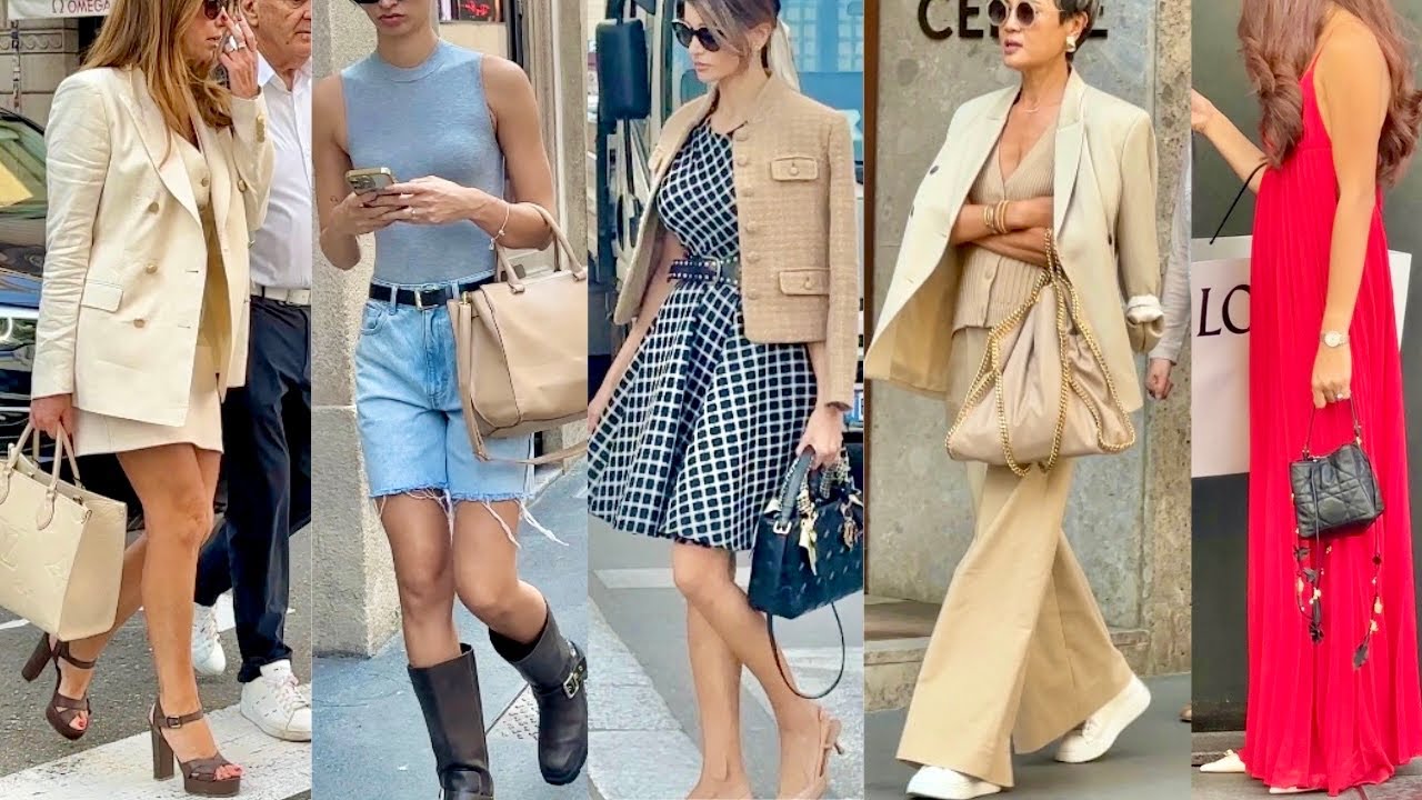 25&deg;C☀️SEPTEMBER 2025 MILAN SHOPPING 🛍️UPDATE YOUR LOOK: OUTFIT IDEAS MILAN STREET STYLE #voguekorea 