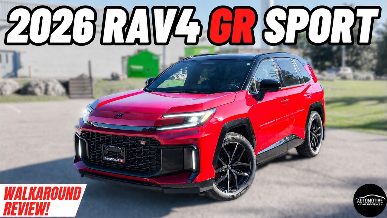 2026 TOYOTA RAV4 PLUG-IN HYBRID GR SPORT AWD! | *Full Walkaround Review* | The PERFECT Package?!
