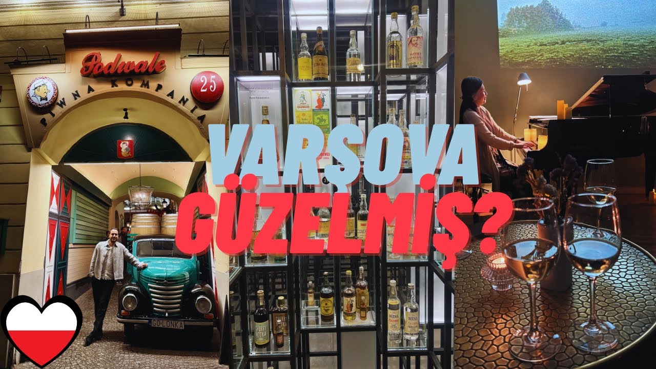 Varşova'da Neler Yapılır? Beklediğimden Çok Daha İyi Çıktı! Varşova Gezisi VLOG