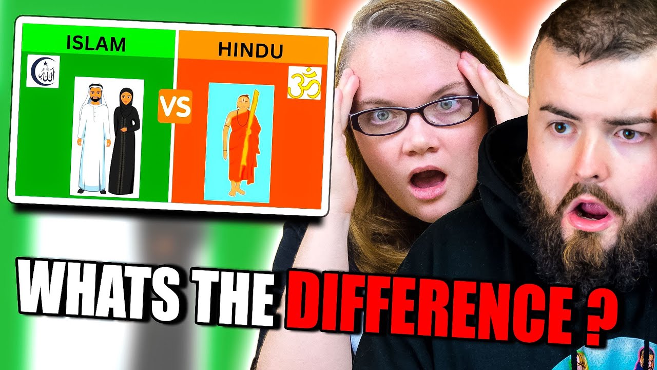 Atheist Couple Reacts ISLAM VS HINDU RELIGION COMPARISON | MUSLIMS | 🕉 HINDUISM #islam #hindu