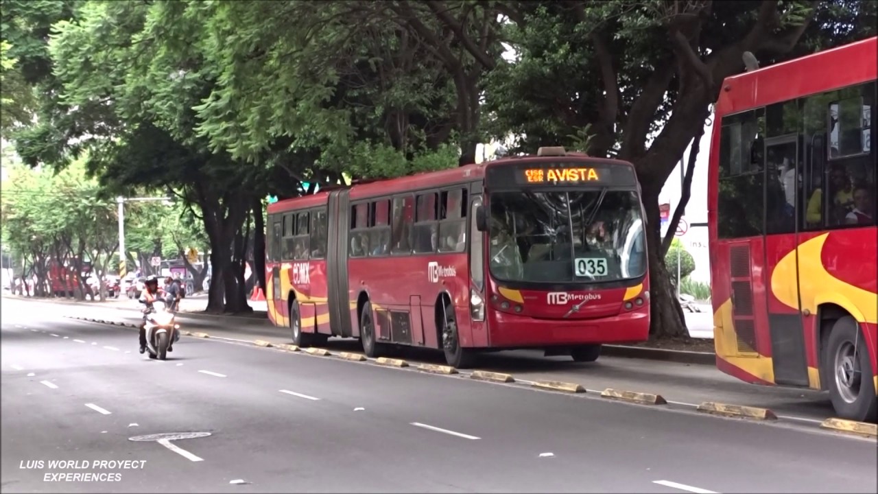Metrobus de la Ciudad de México - Colonia del Valle - Avenida Insurgentes