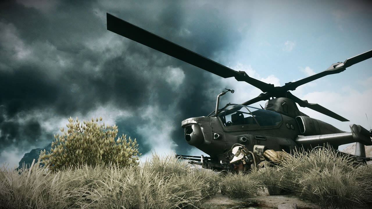 شرح مركبات BF3 : أساسيات ونصايح للمروحيات الهجوميه
