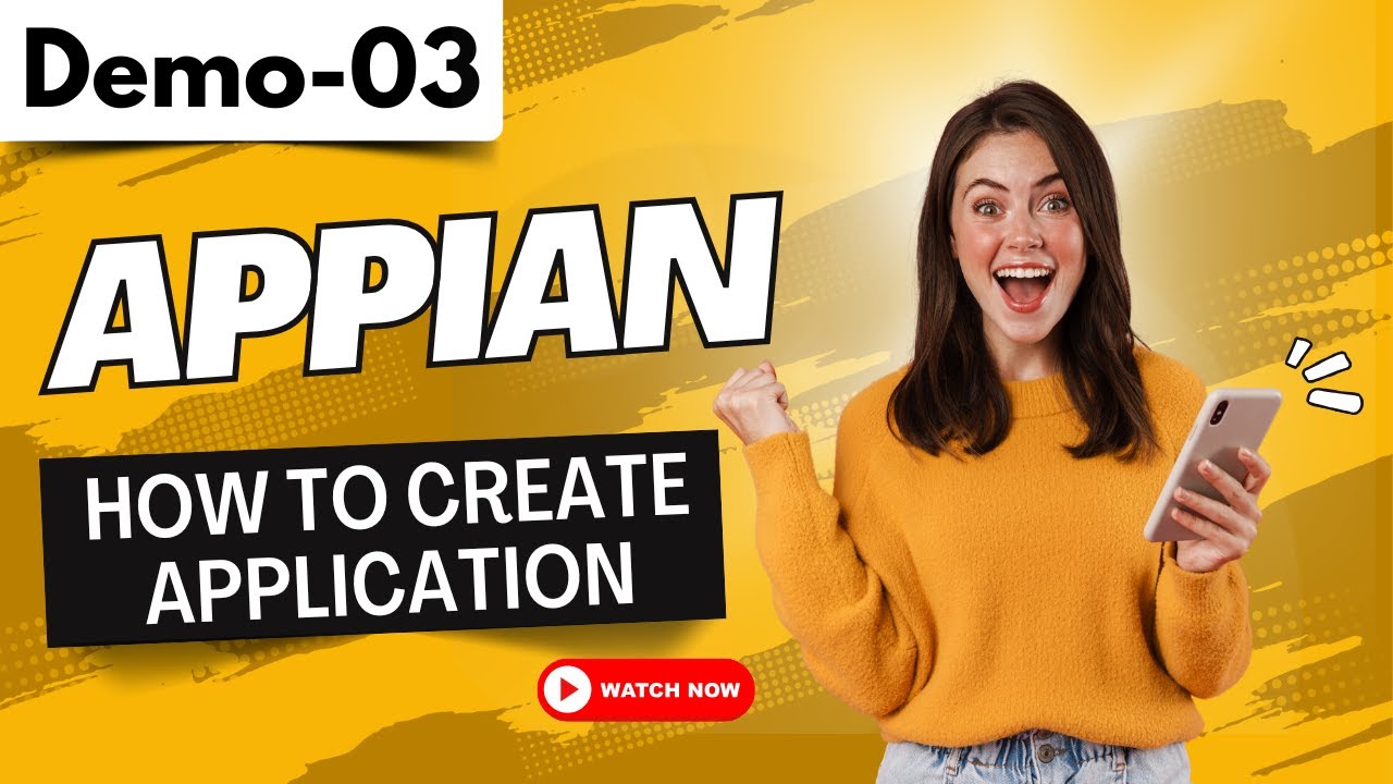 Appian Demo 03 | Creating New Application in Appian | Customer Onboarding Process #harshatrainings