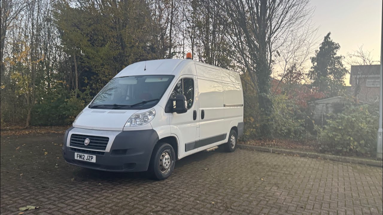 Clearing out the new van