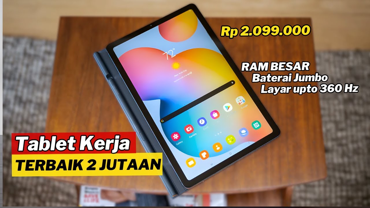 RAM 8/256GB, 10.000 MAH, Tablet Terbaik 2 Juta Buat KERJA & MULTITASKING