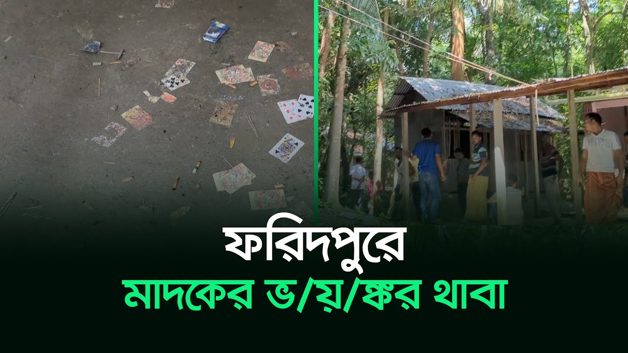 ফরিদপুরে মা/দ/কে/র ভ/য়/ঙ্ক/র থাবা | Faridpur News | RisingBD