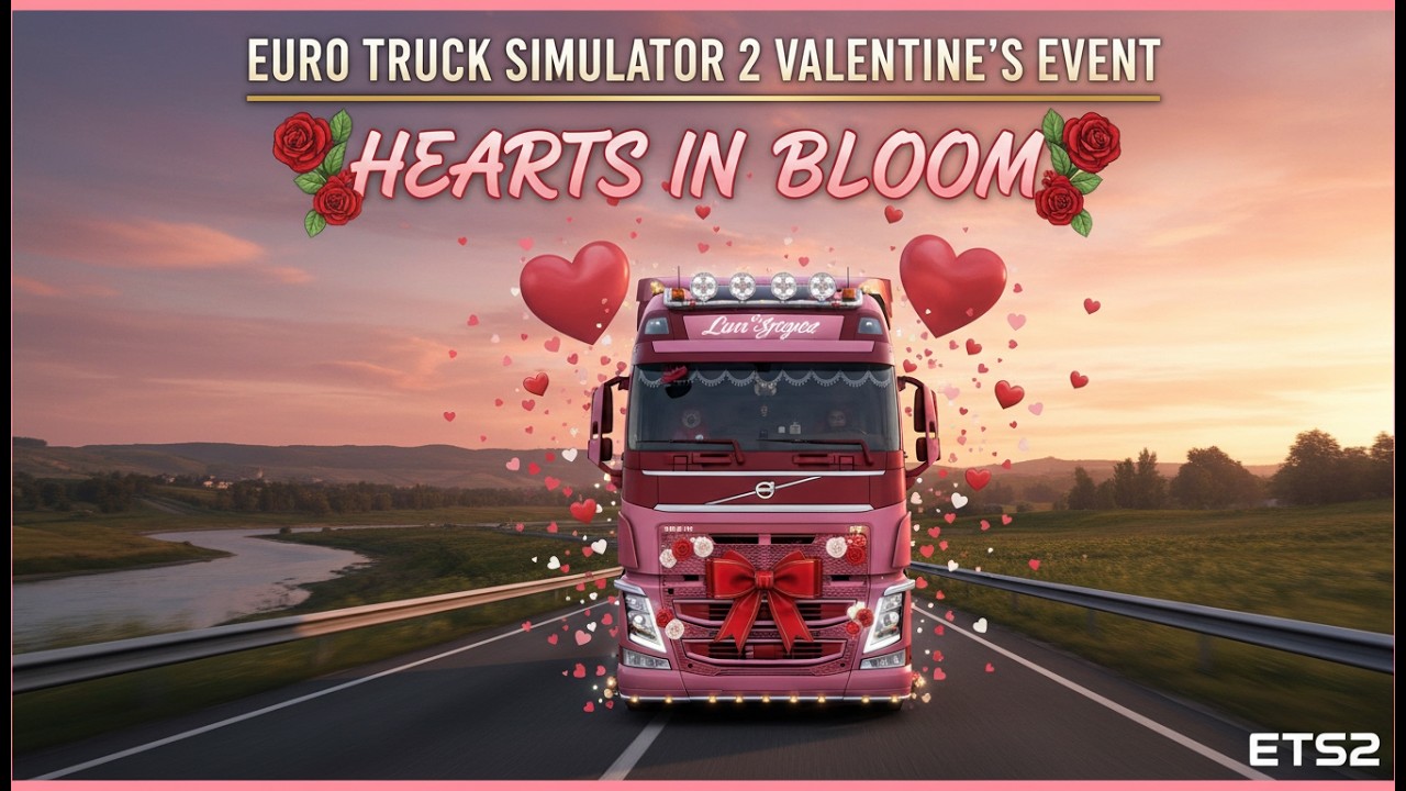 Valentines Event ETS2 Norway To Sweden Part 2