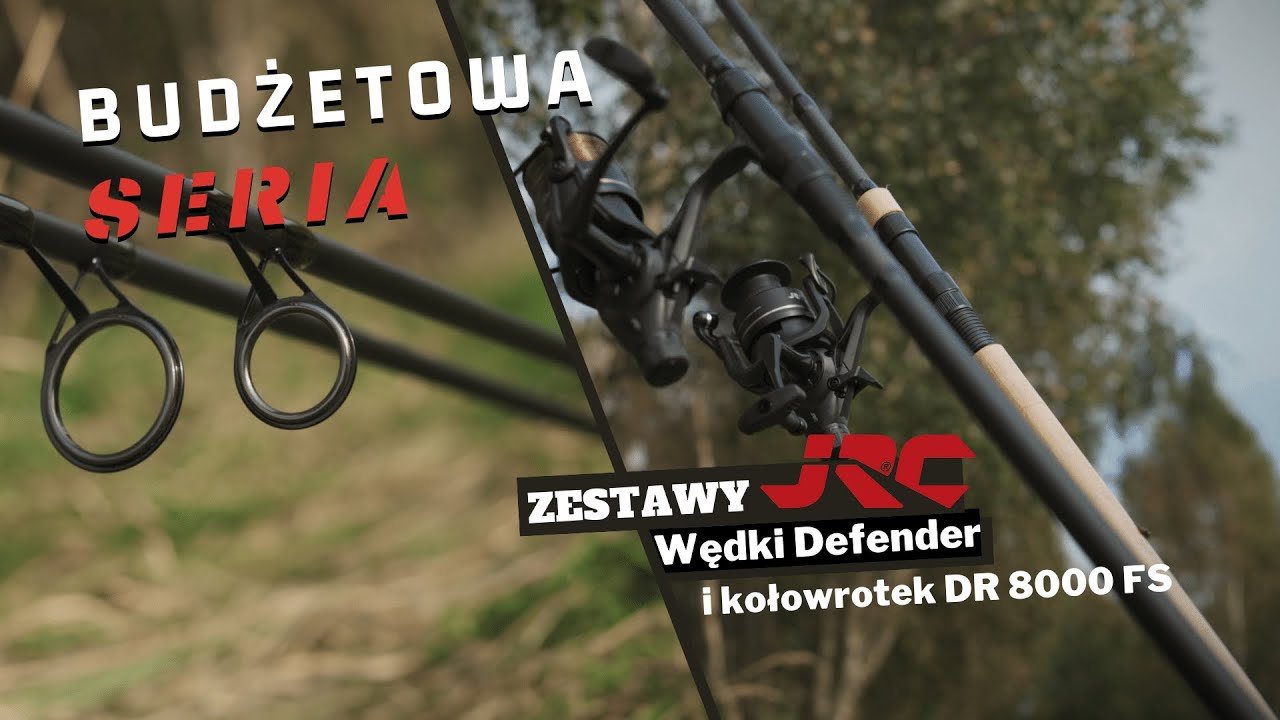 Budżetowe zestawy dla karpiarzy &ndash; Wędka JRC Defender i kołowrotek JRC DR 8000 FS