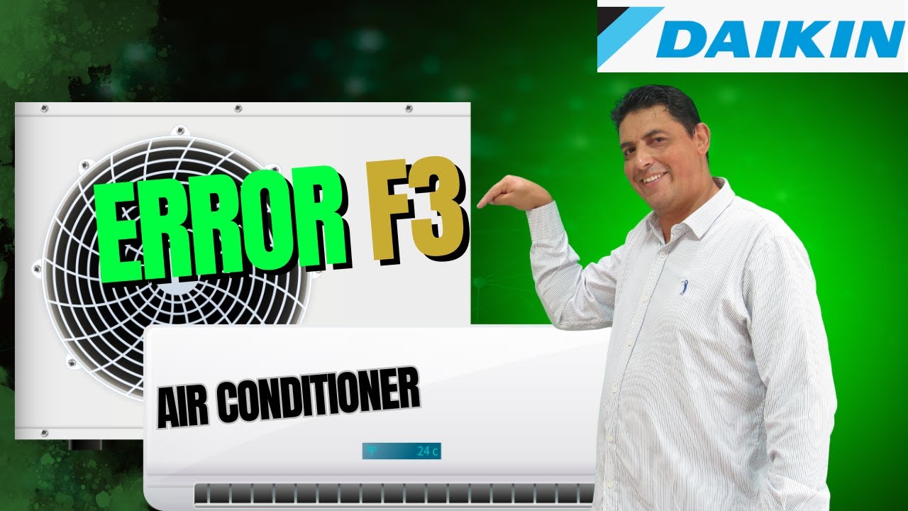 Кондиционер Daikin - Ошибка F3