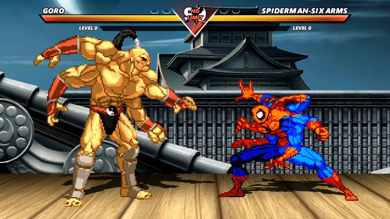 GORO vs SPIDERMAN SIX ARMS - Highest Level Amazing Fight!