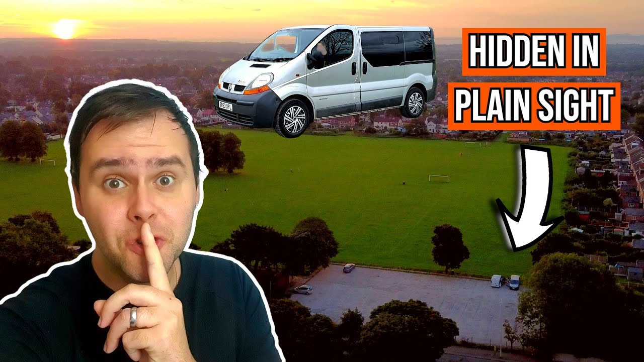 Residential URBAN STEALTH CAMPING | Van Camp & Cooking PIZZA
