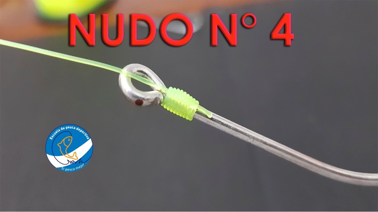 NUDO N° 4 serie de nudos de pesca !!! Muchos...