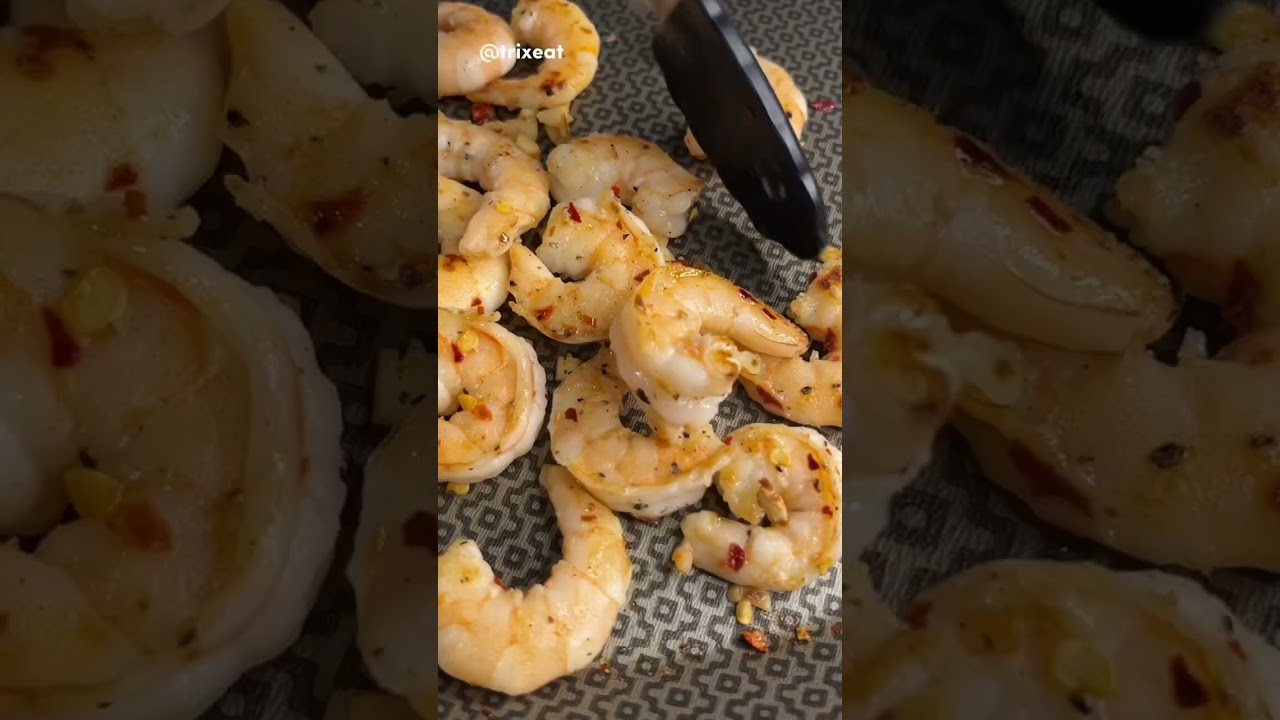 Pasta 3 quesos con camarones #pastaconcamarones #pastaconqueso #comidafacil #trixeat