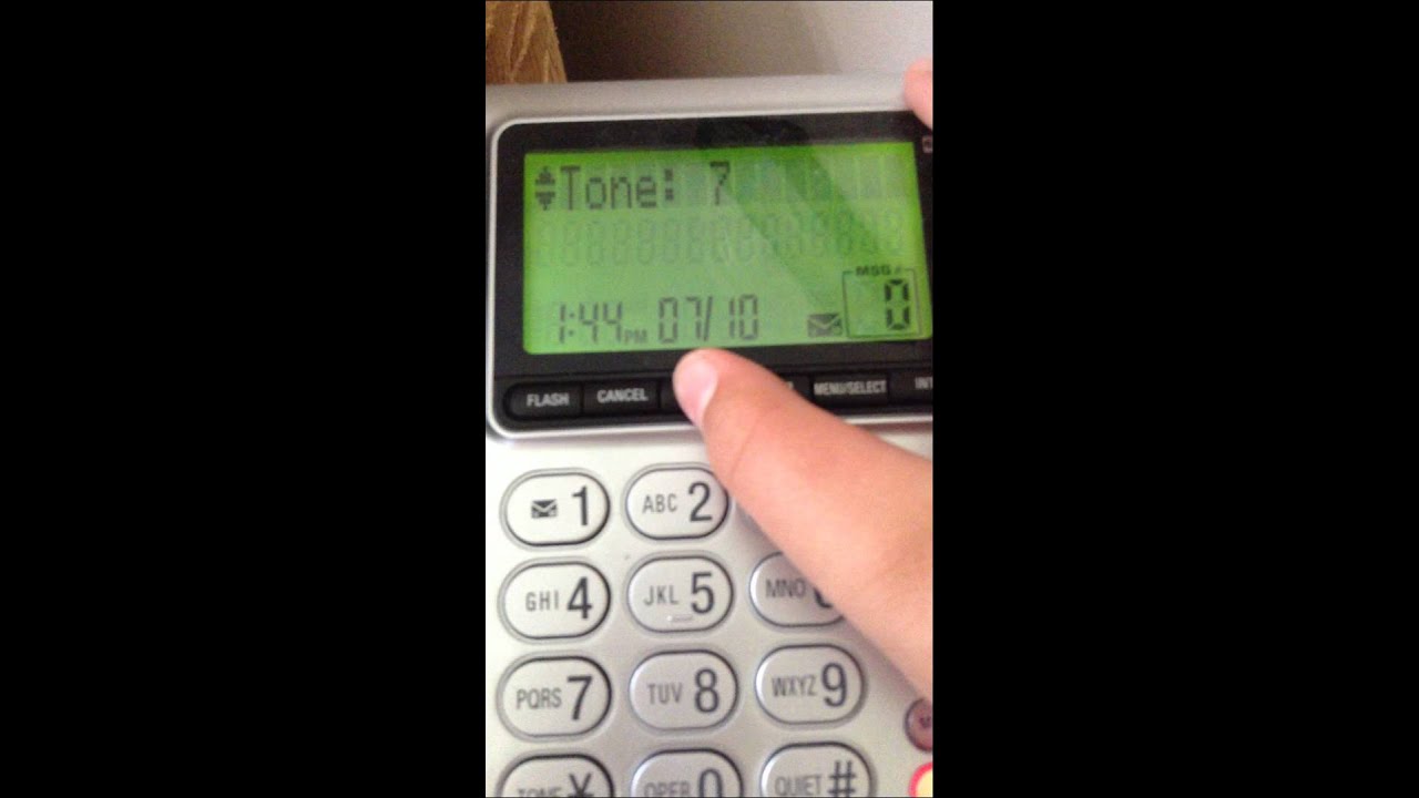 Ringtones on the vtech cord home phone