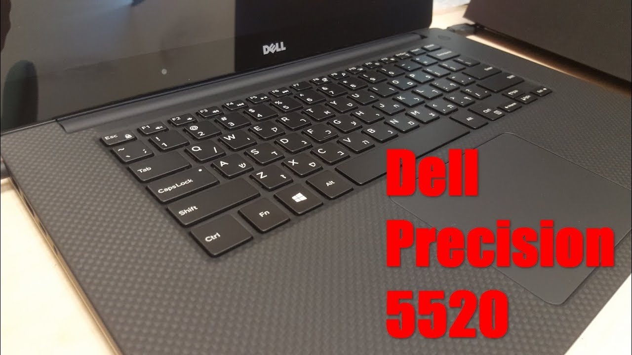 Dell Precision 5520- Unboxing