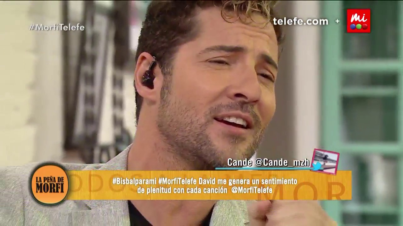 ¡Show en vivo de David Bisbal! - La Peña de Morfi