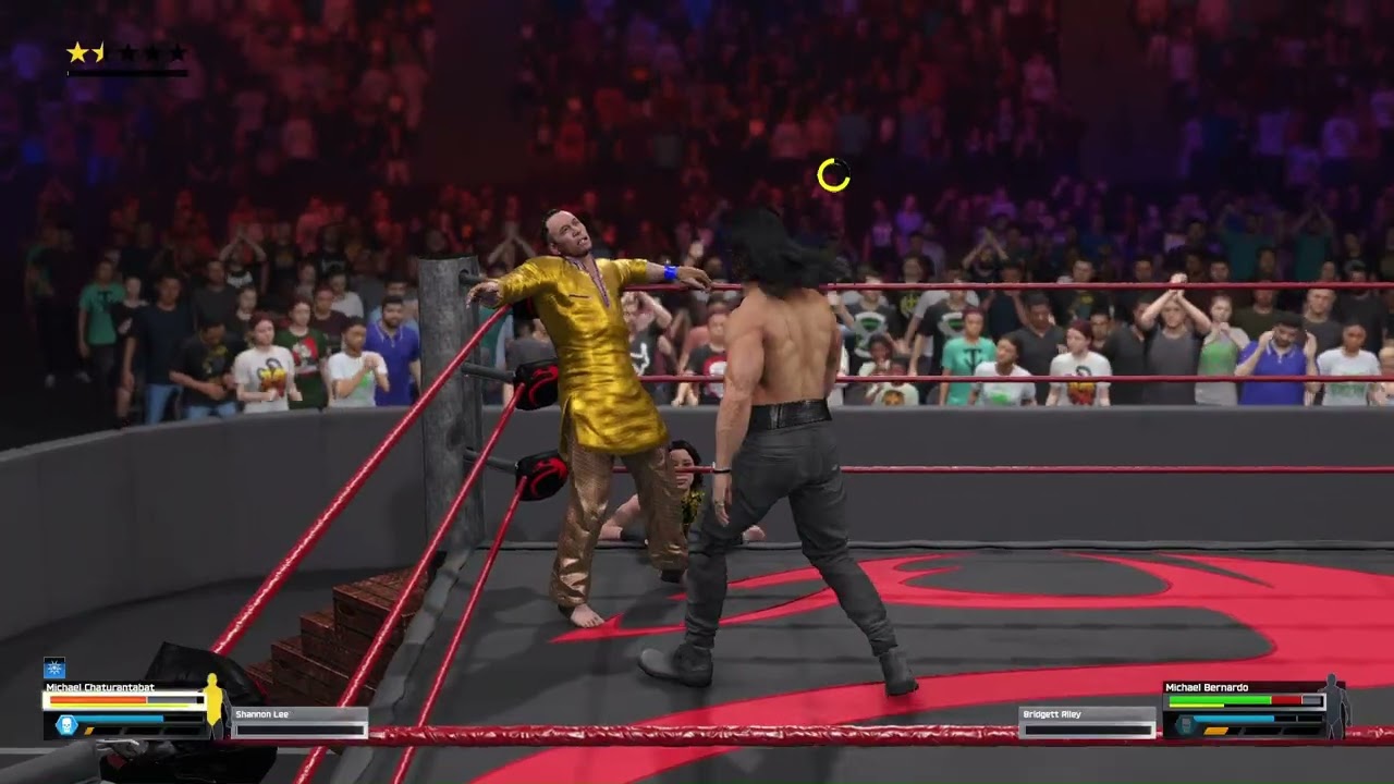 WWE 2K25:  WMAC:  Season 2: Episode 229:  Fight 2:  Wizard v Turbo
