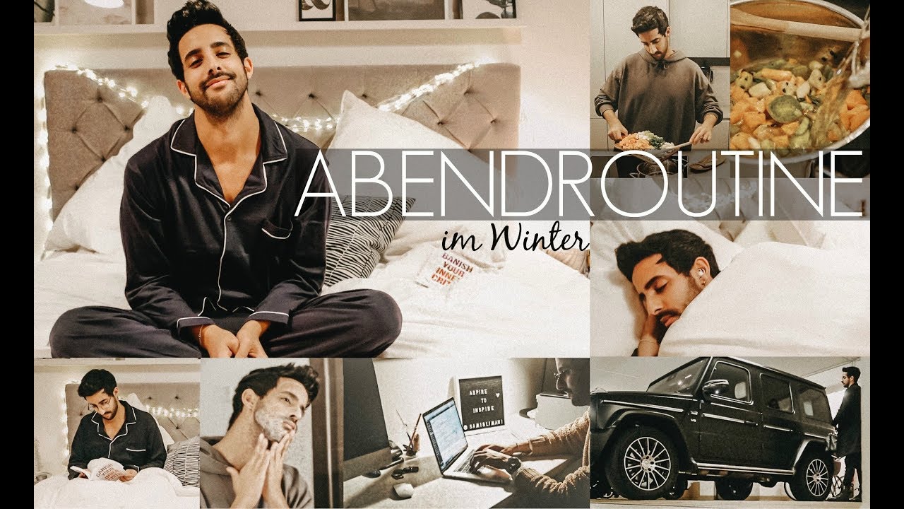 Meine ABENDROUTINE im WINTER 2022 | Sami Slimani