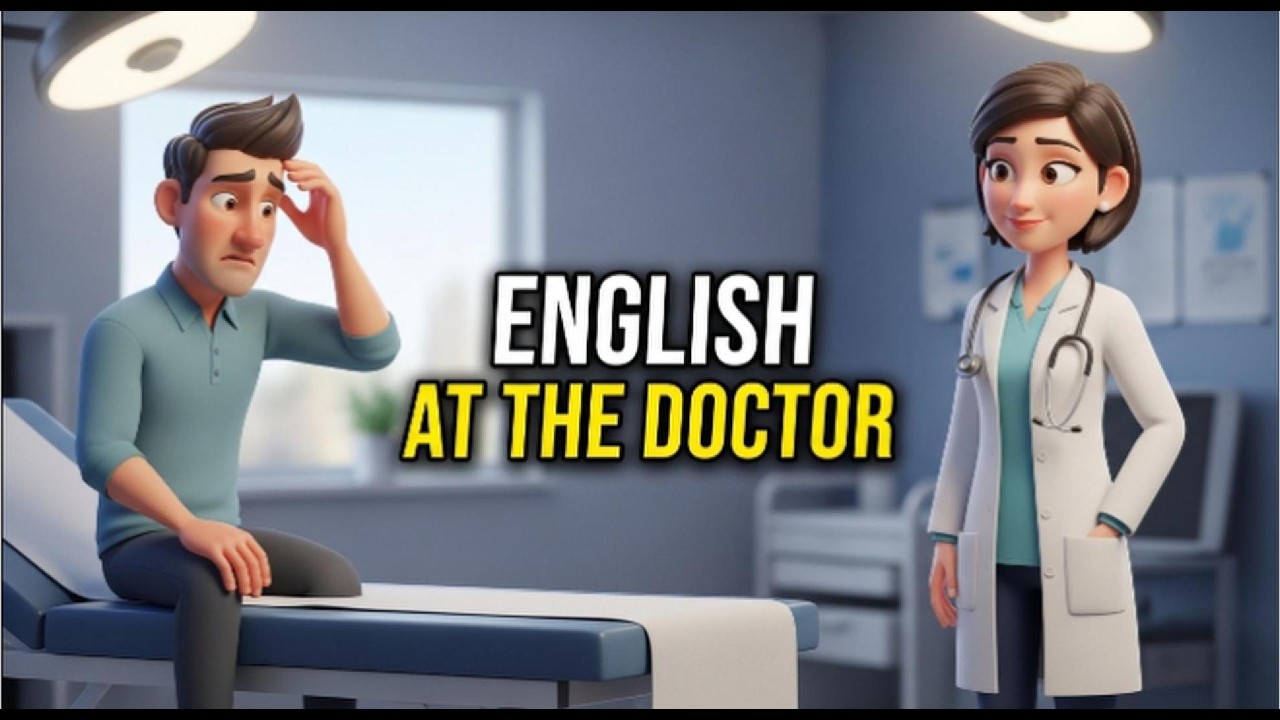 English at the Doctor – Real Life Conversation for Beginners#english #speakingeveryday