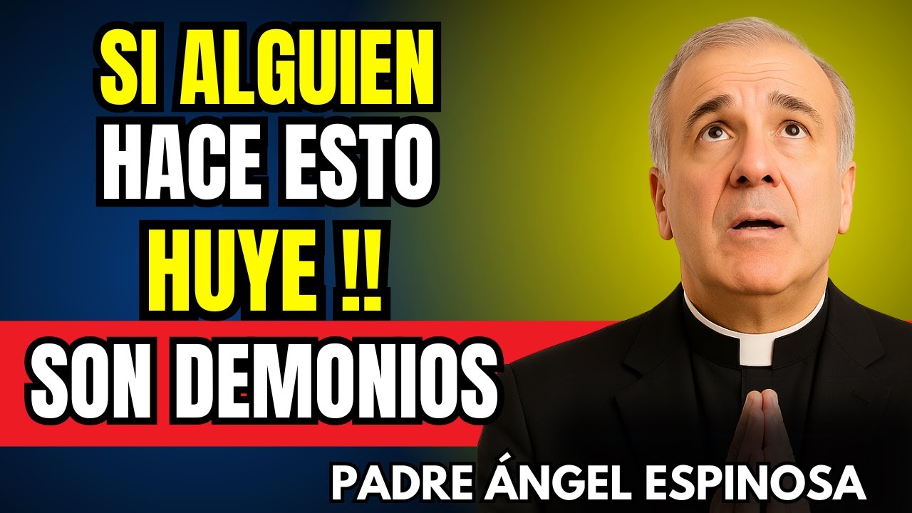6 CLARAS SEÑALES de Que Estás FRENTE un DEMONIO HUMANO | Padre Ángel Espinosa de los Monteros