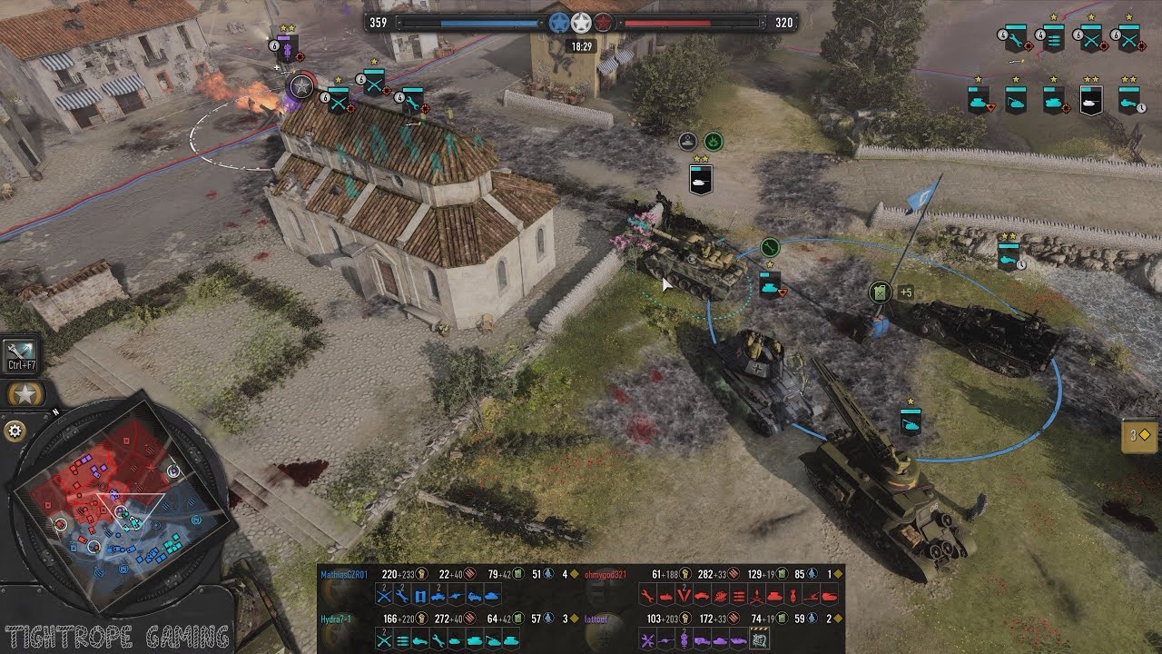 COH3 2v2 MathiasCZR01 (US) & Hydra7-1 (US) vs ohmygod321 (WM) & lattouf (AK)