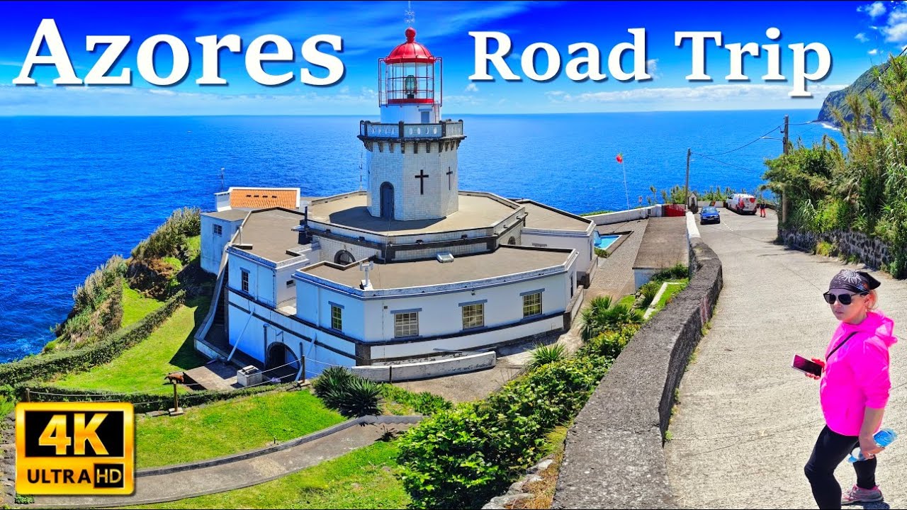 Azores road trip 4K Driving around the magical island of Sao Miguel