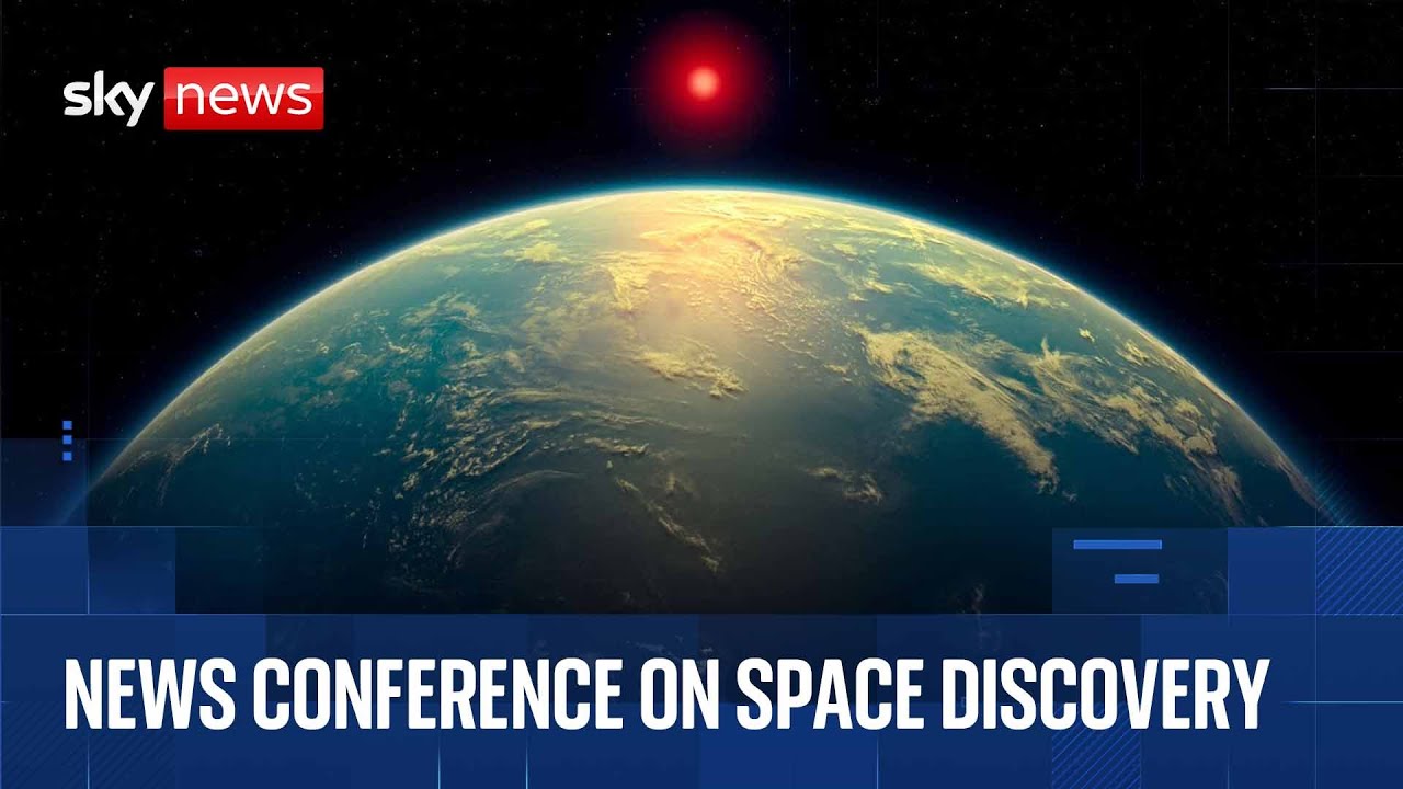 Scientist holds news conference after strong evidence of life found on distant planet