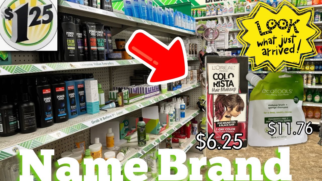 DOLLAR TREE🚨 L👀K  NEW NAME BRAND FINDS FOR $1.25‼️ #new #dollartree #shopping
