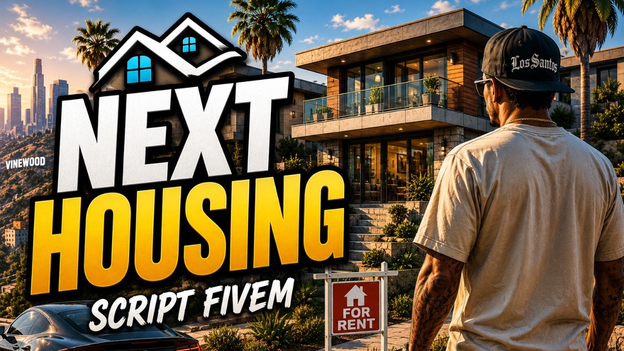 Next Housing (Version 1.8.0+) - Complete housing system Script for FiveM (free)