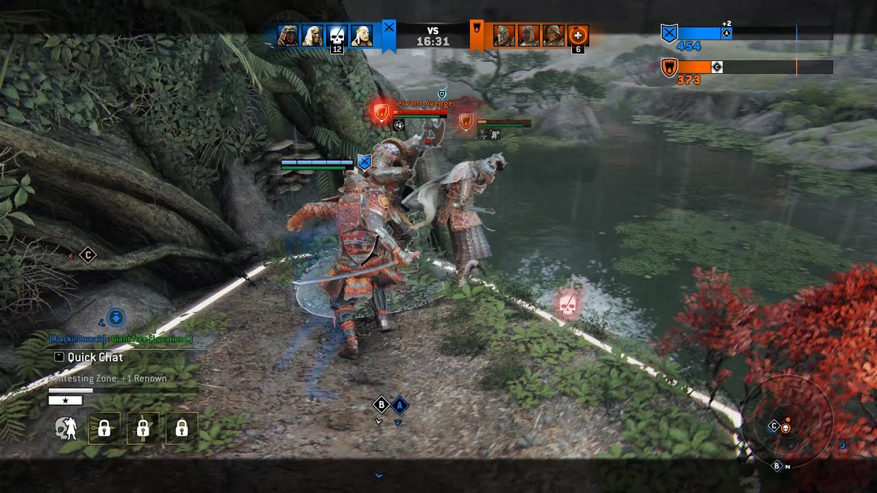 [For Honor] Multiplayer 4V4 Orichi No Commentary Gameplay