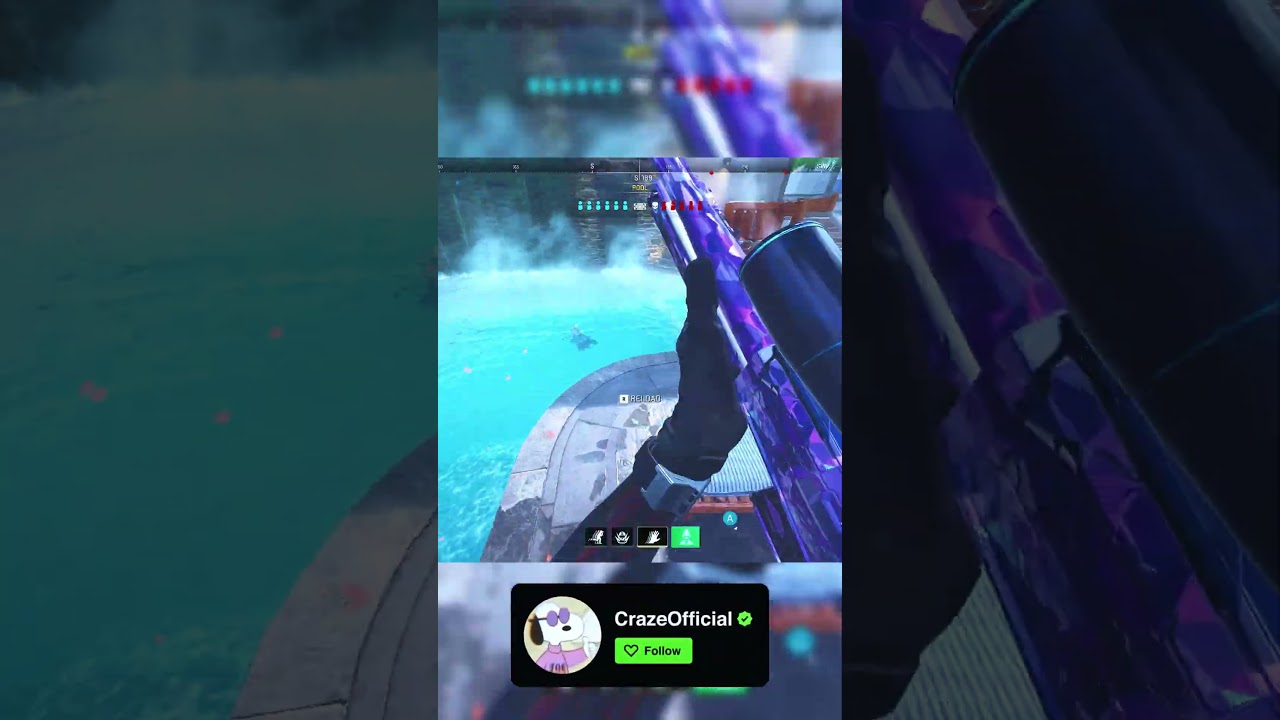 WORLDS FIRST ACTUAL SILENT SHOT #ObeyCraze #mw2 #sniping #callofduty #snd