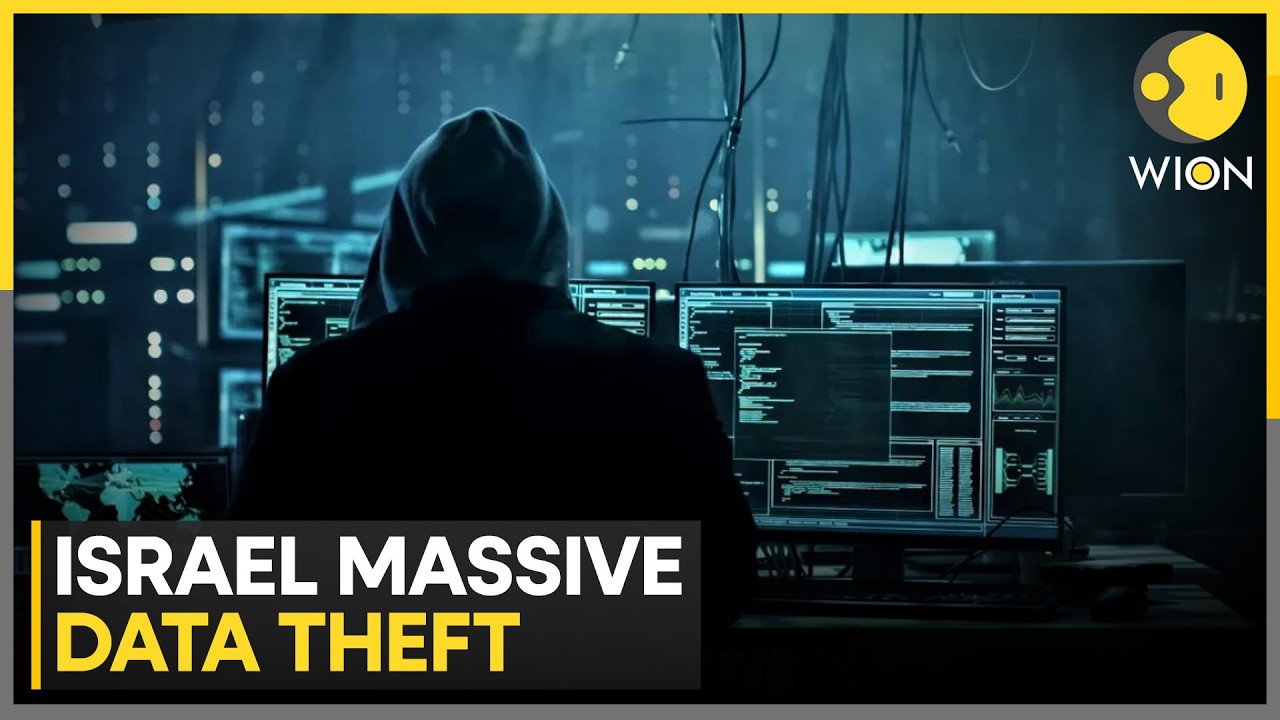 Cyberattack Hits Israel: 2 Petabytes of Israeli Data Stolen in Cyberattack | WION
