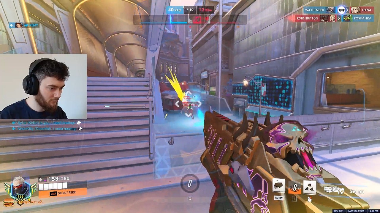 Dafran INSANE Tracking Aim Soldier 76 - Overwatch 2 Season 1 Top 500