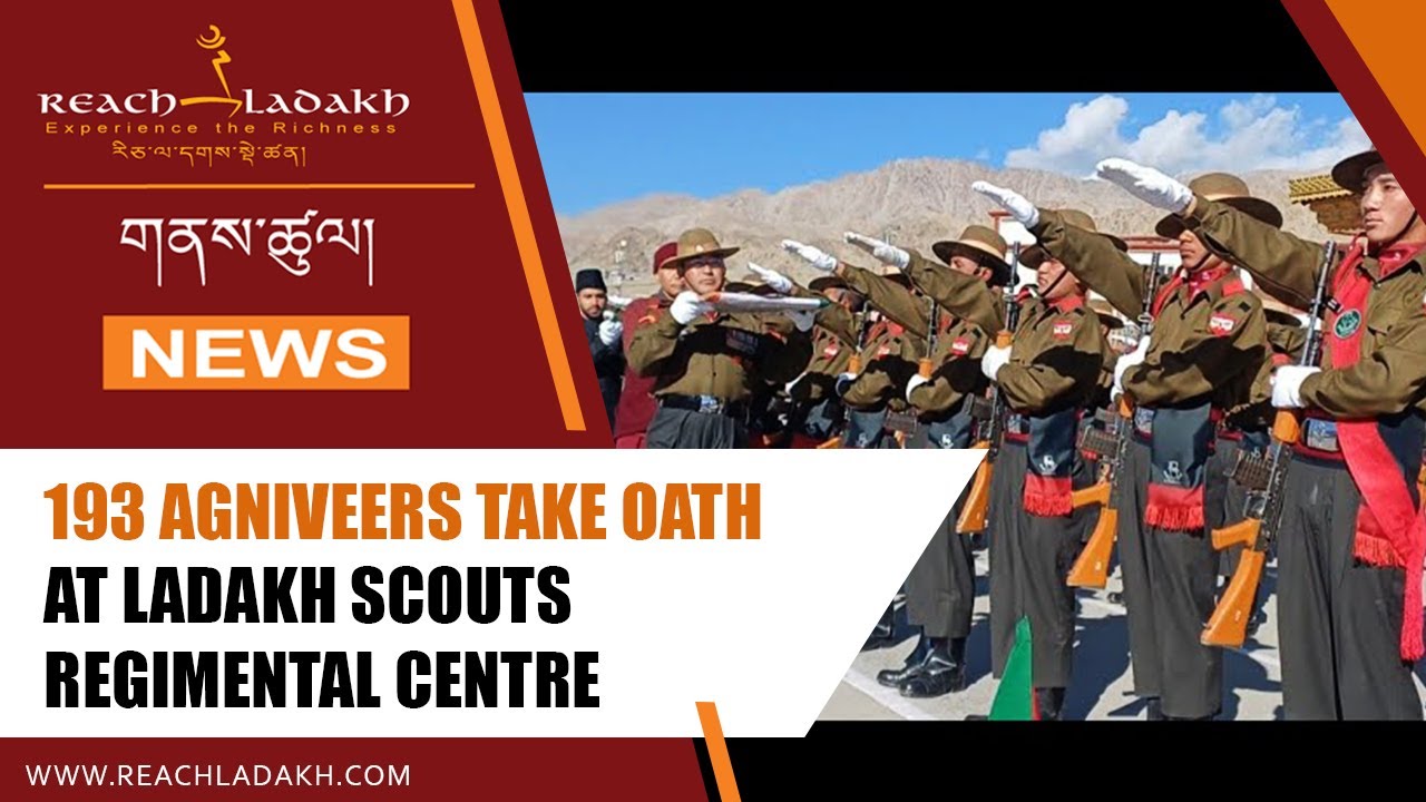 193 Agniveers take oath at Ladakh Scouts Regimental Centre