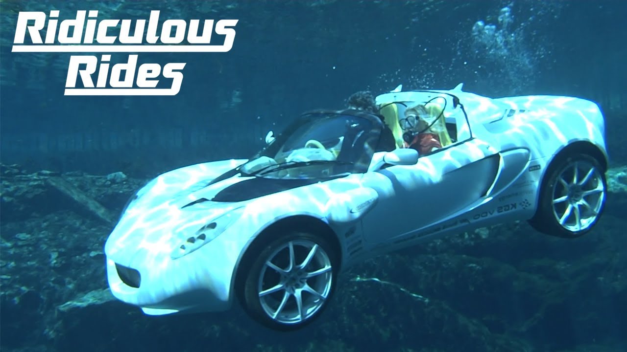 Первый в мире подводный автомобиль | RIDICULOUS AT RIDES