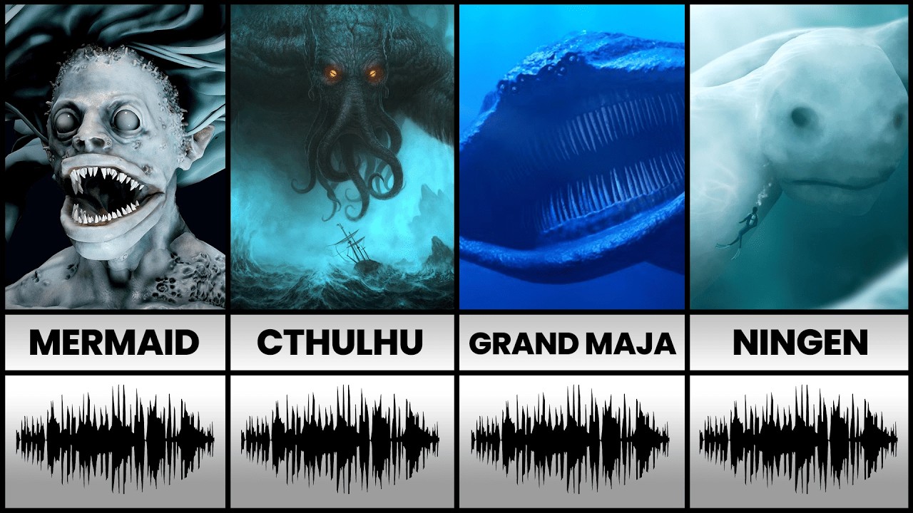 Most Terrifying Sea Monsters Ever Recorded (AUDIO) | Part 1