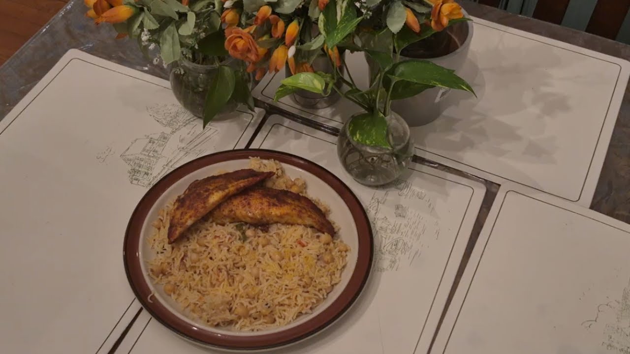 Chole Pulao (Chickpea Rice)