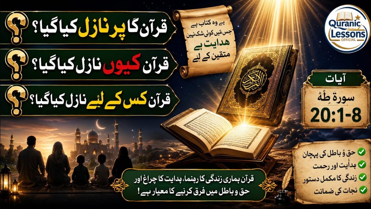 QURAN KIS PR NAZIL KYA GAYA?|قرآن کس کے لئے نازل کیا گیا؟قرآن کیوں نازل کیا گیا؟کس پر نازل کیا گیا؟