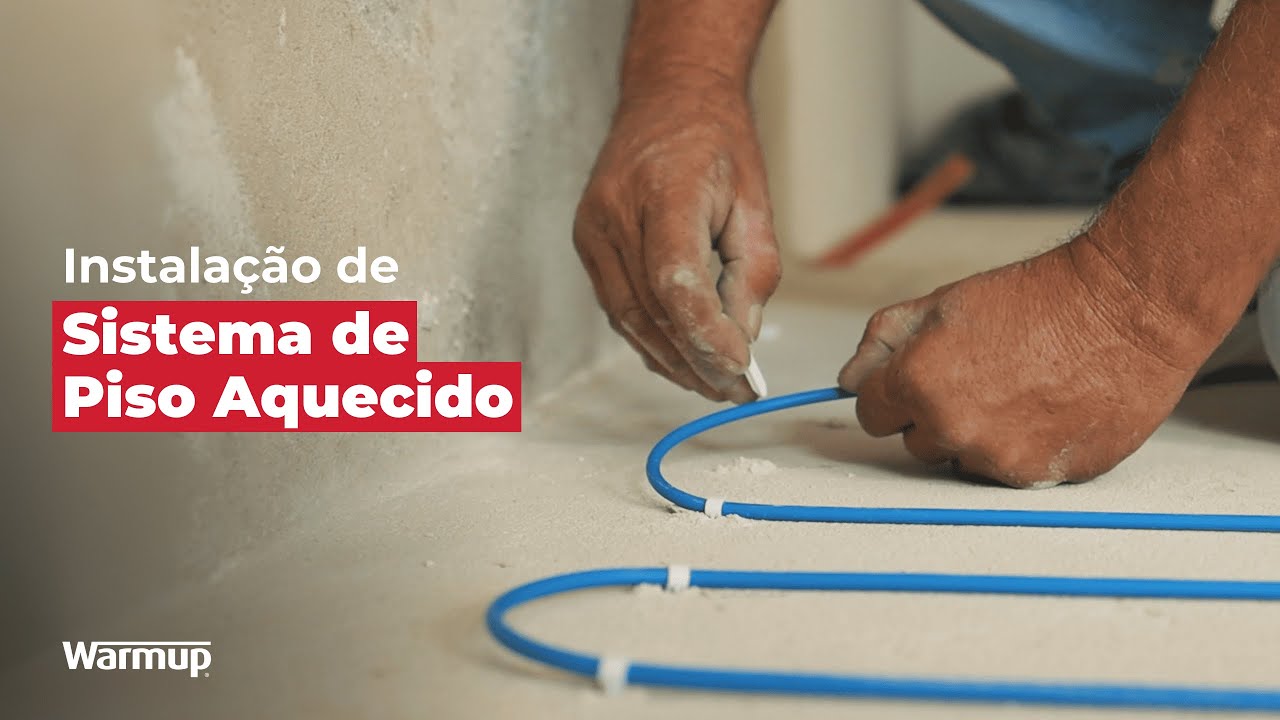 INSTALAÇÃO DE PISO AQUECIDO - WARMUP BRASIL