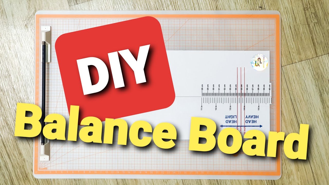 [DIY]Balance Board 라켓 발란스 보드