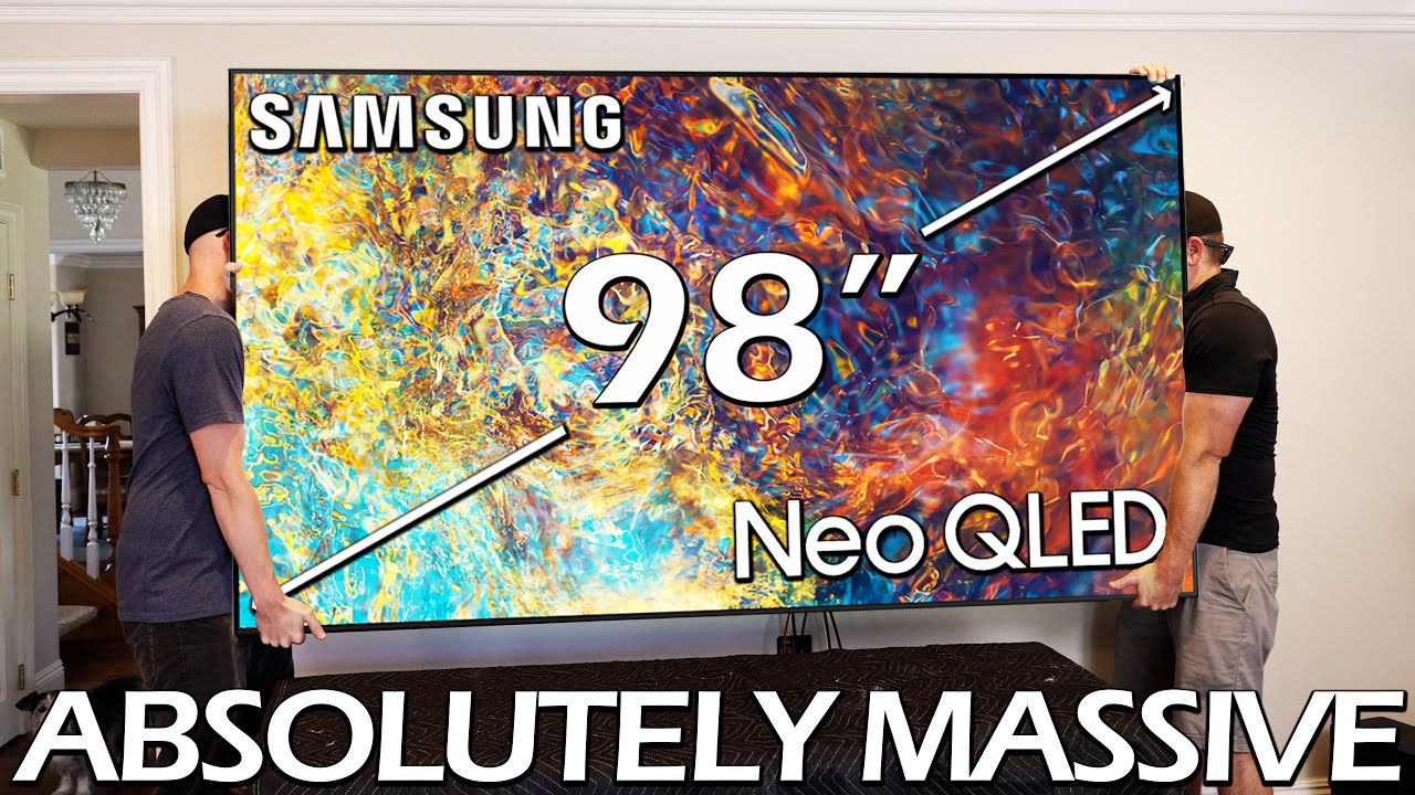 98-дюймовый телевизор Samsung QLED — просто огромный