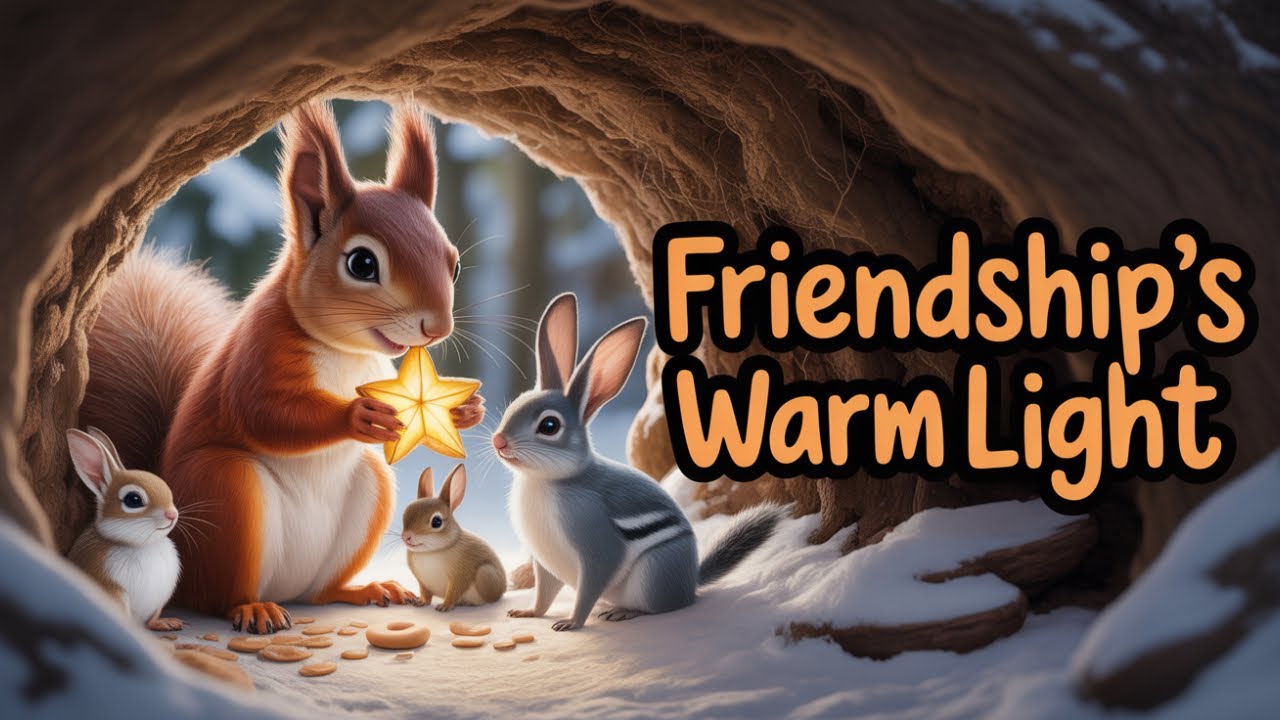 Winter’s Secret Light: The Brave Squirrel, the Frozen Rabbit, and the Magical Pinecone ”