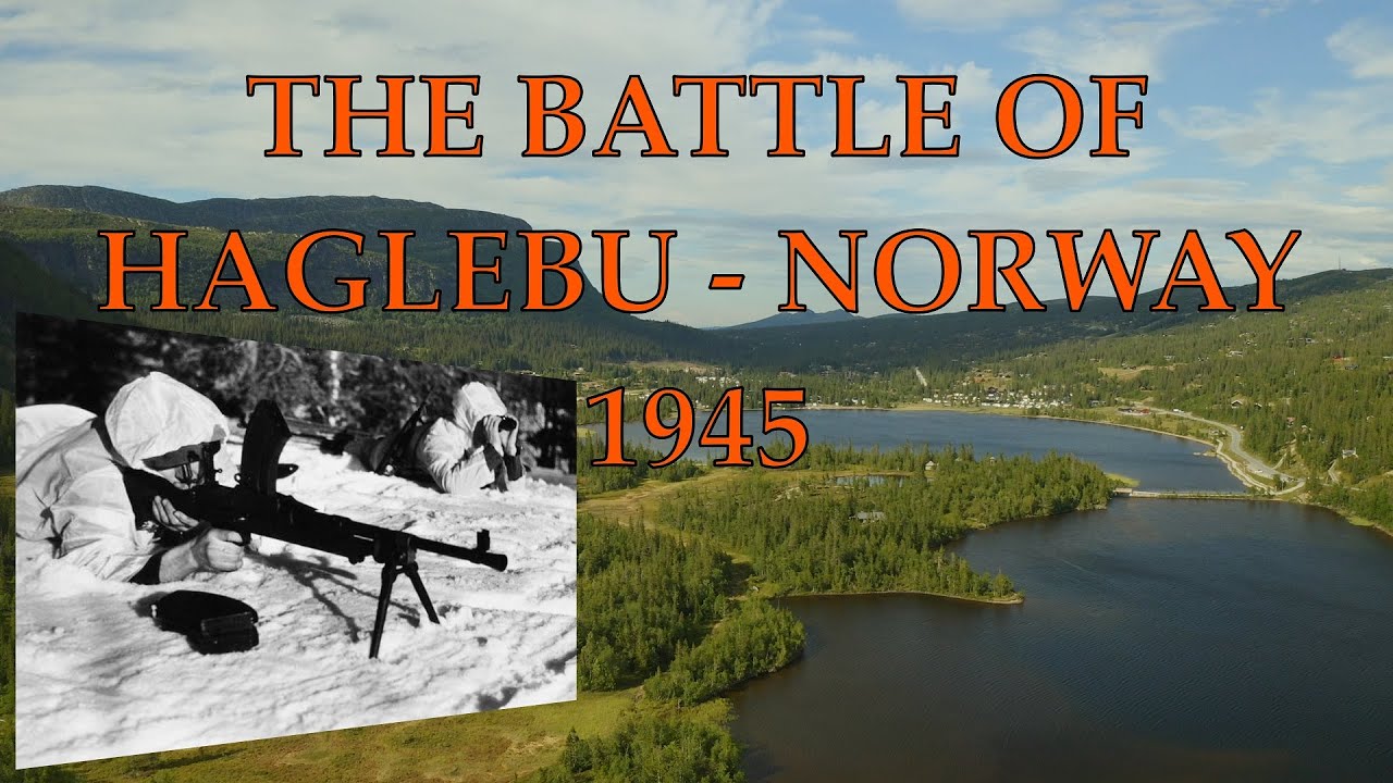 The Battle of Haglebu  - Norway 1945  - A consice war story in less than 4 minutes. 4K drone video.