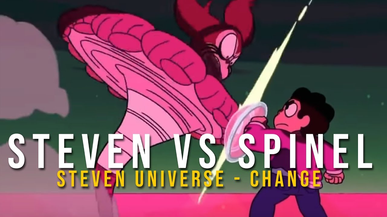 STEVEN UNIVERSE | Steven vs Spinel | Change | Original Lyrics & Sub. Espa&ntilde;ol