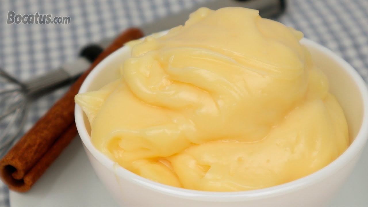 Crema Pastelera ¡en 5 minutos al microondas!