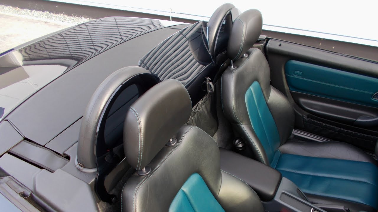 Mercedes Benz SLK R170 getöntes Acrylglas-Windschott - Modell: FULLCOVER BLACK REFLEX