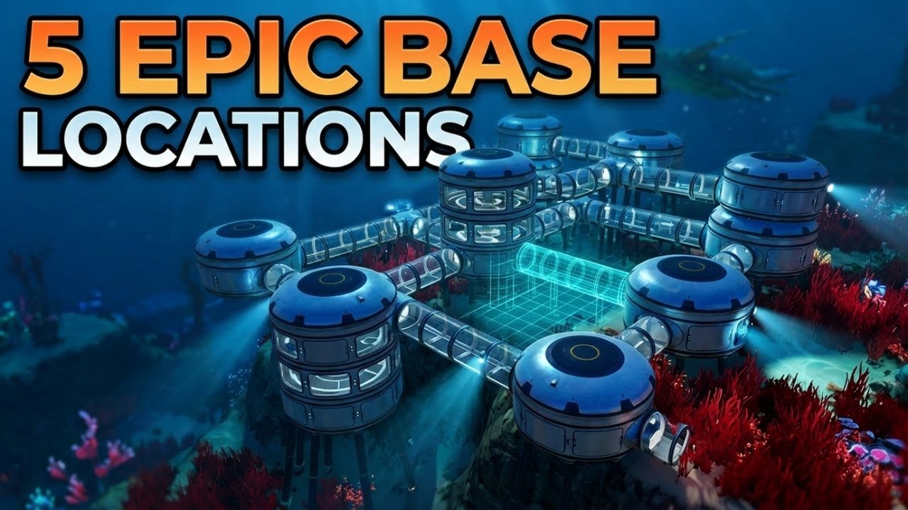 5 потрясающих мест для строительства базы в Subnautica!